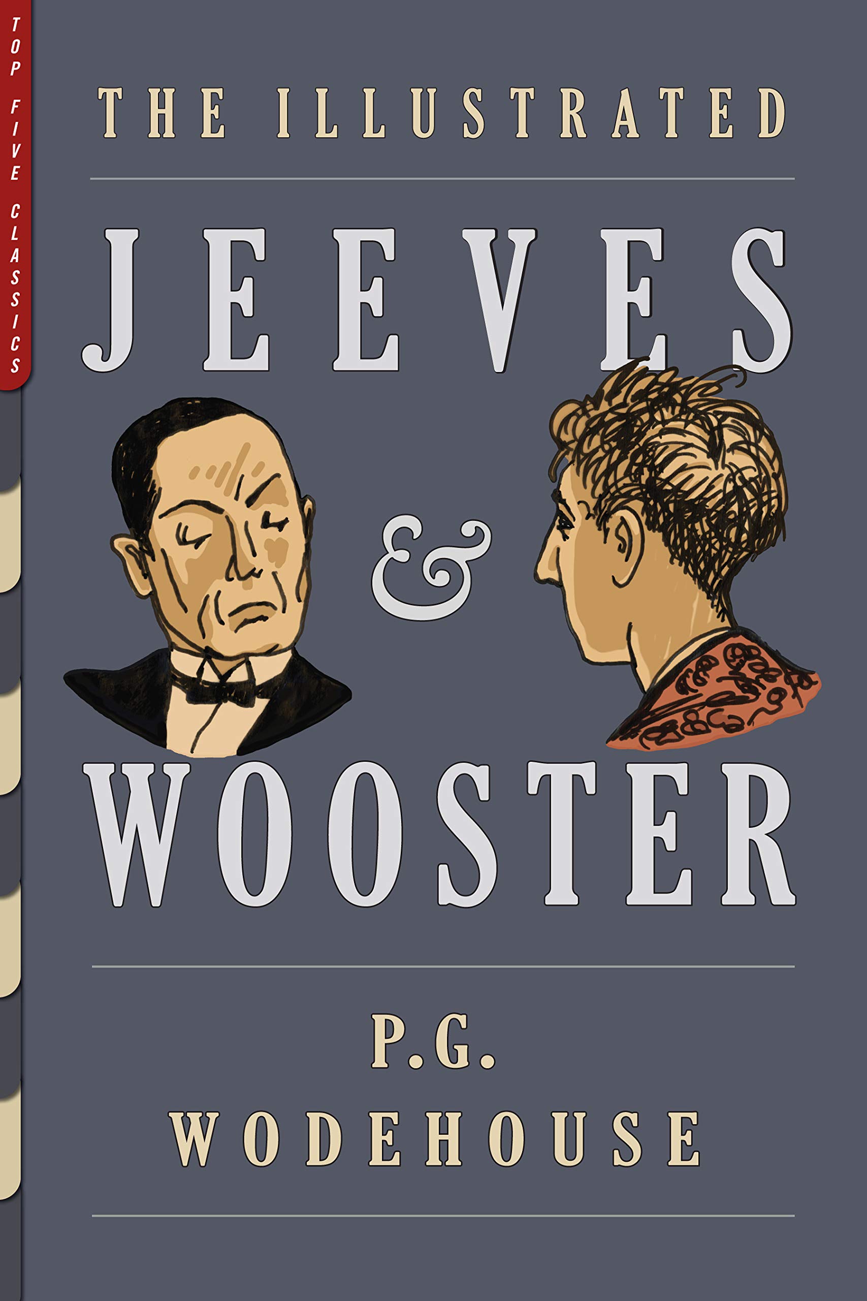 The Illustrated Jeeves & Wooster book cover