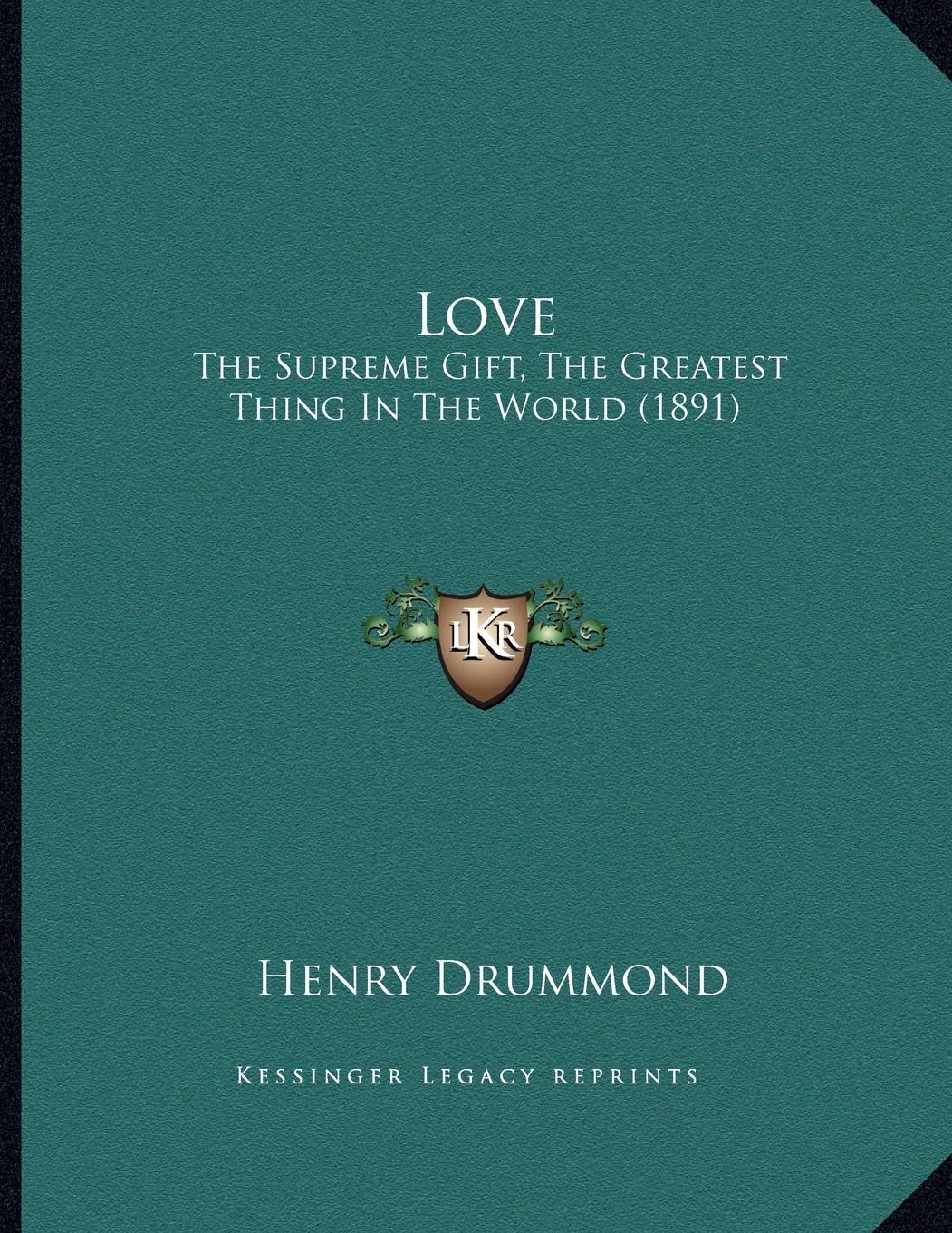Love book cover