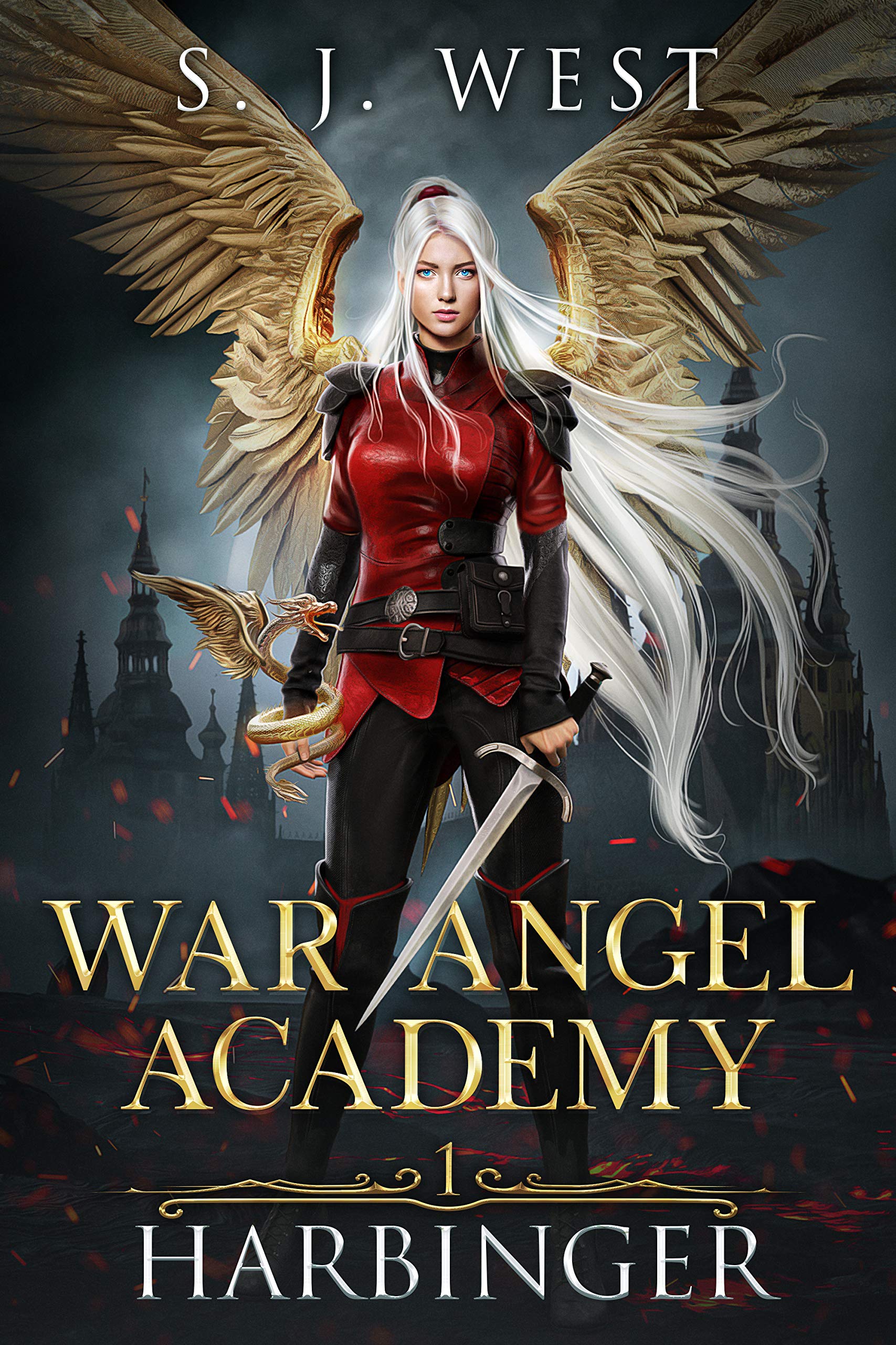 War Angel Academy book cover 1