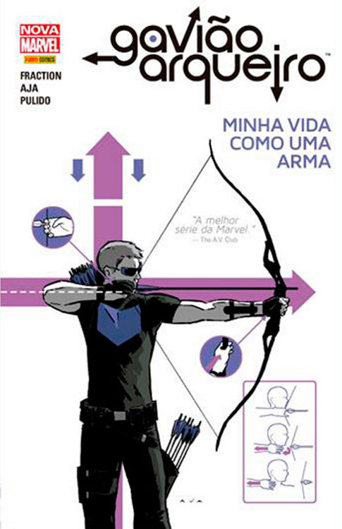 100% Marvel Ojo de Halcón book cover 1
