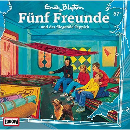 Fünf Freunde und der fliegende Teppich book cover
