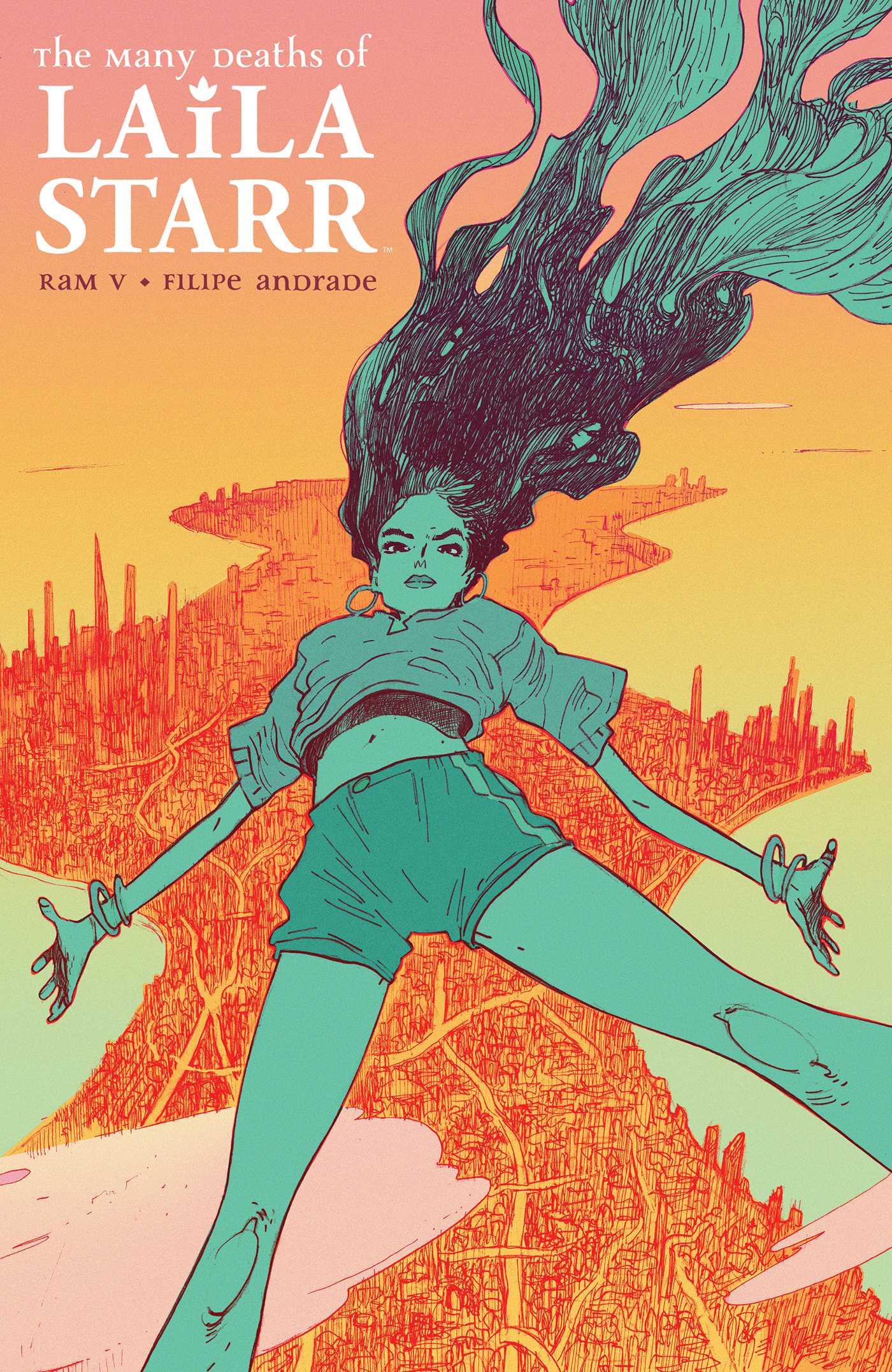 The Many Deaths of Laila Starr book cover