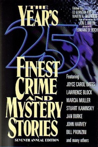 The Year's 25 Finest Crime and Mystery Stories book cover
