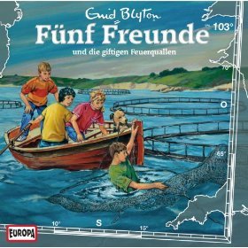 Fünf Freunde und die giftigen Feuerquallen book cover