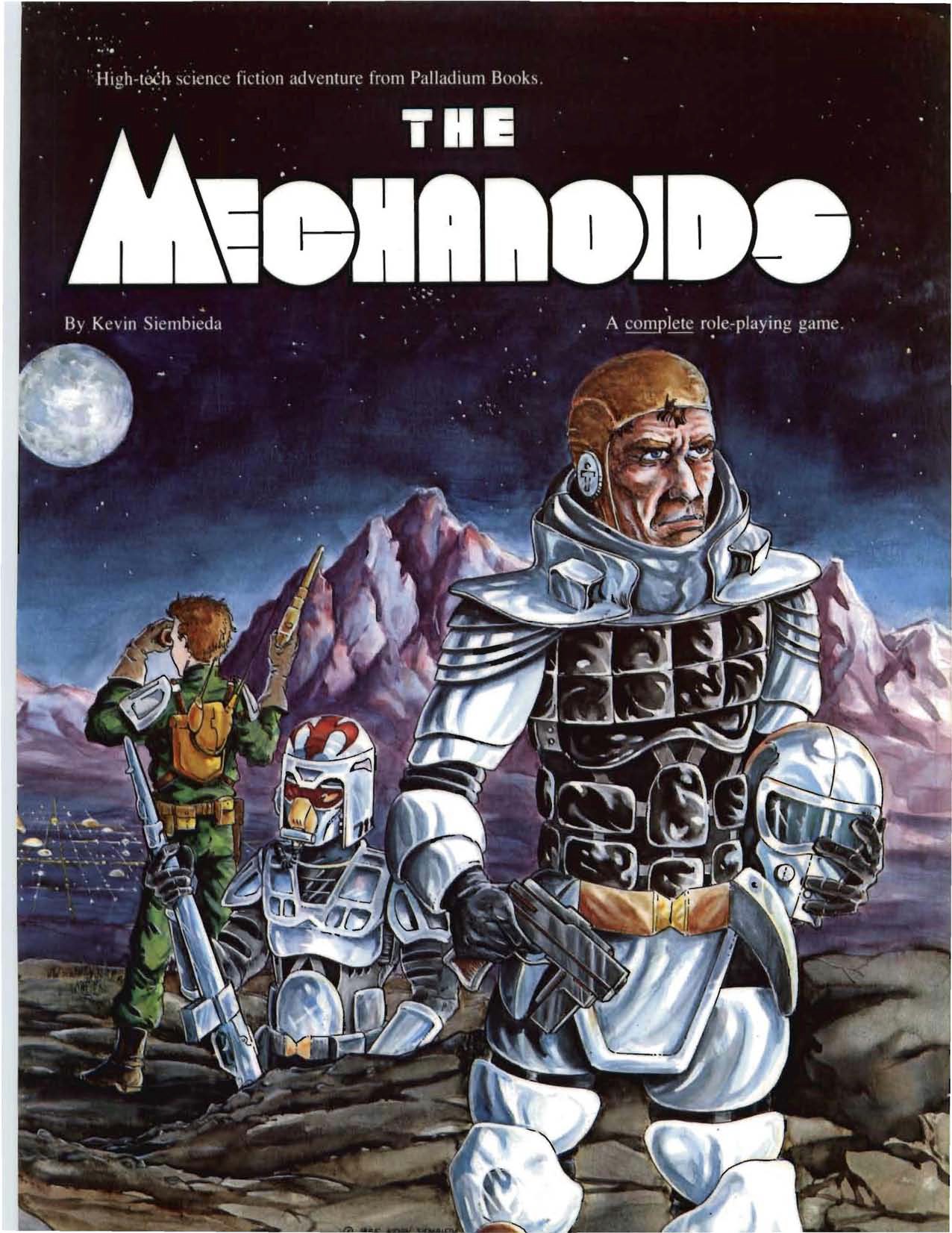 Palladium Books presents--the Mechanoids book cover