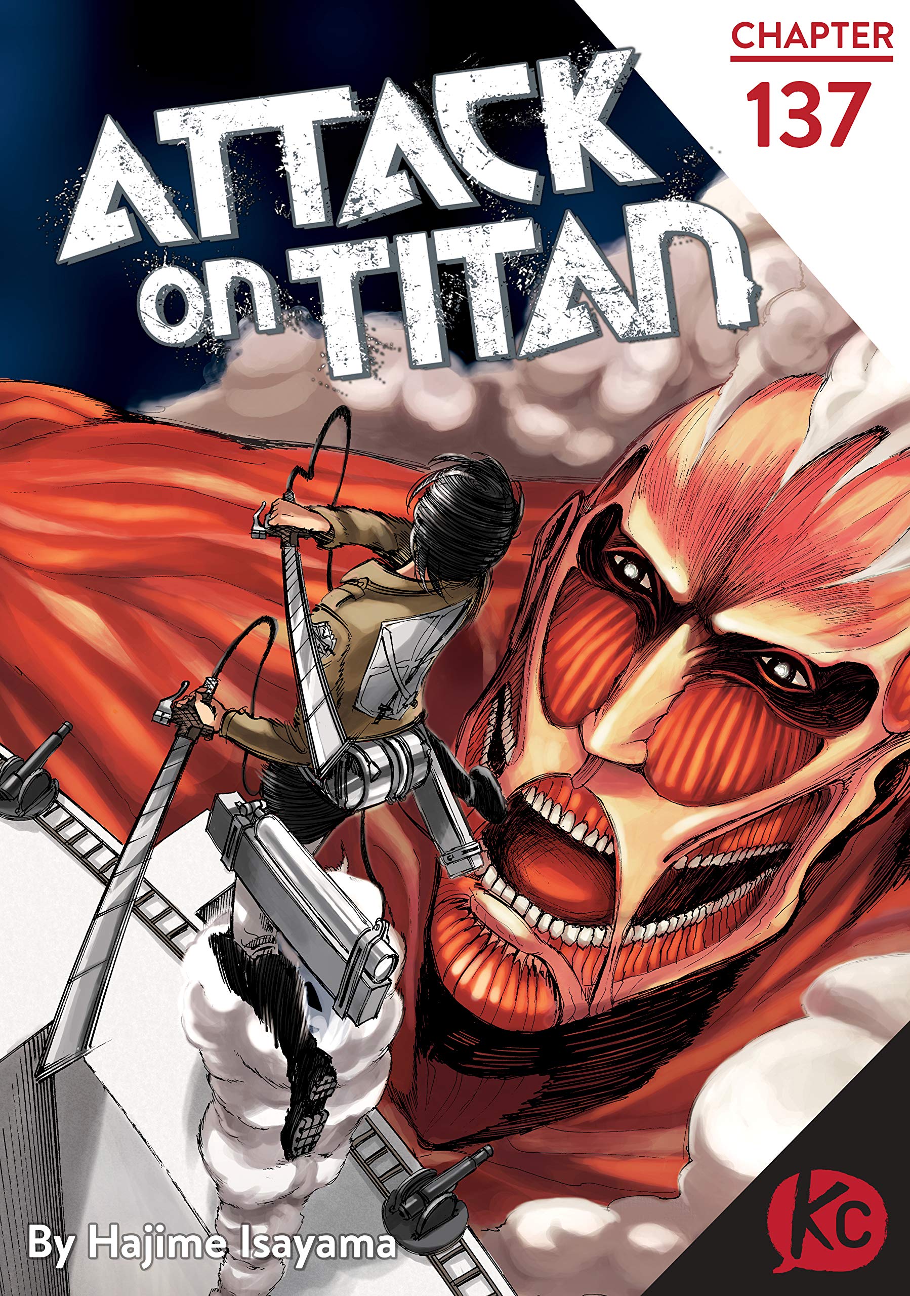Attack on Titan #137 book cover