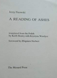 A Reading of Ashes book cover