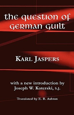 The Question of German Guilt book cover