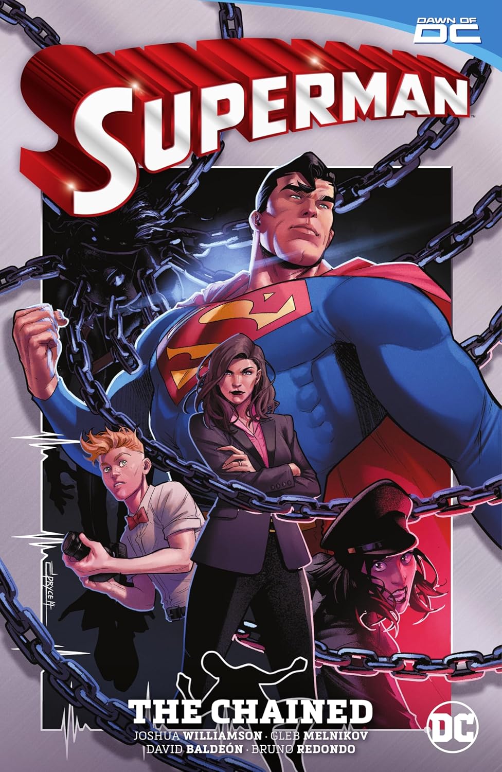 Superman (2023) book cover 3