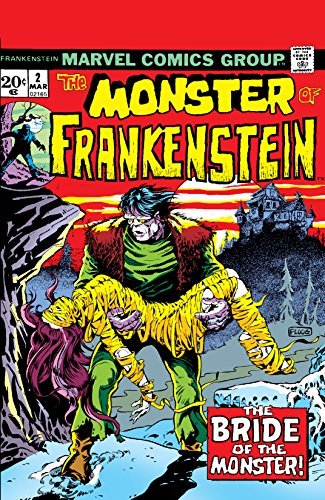 Frankenstein Monster book cover 2