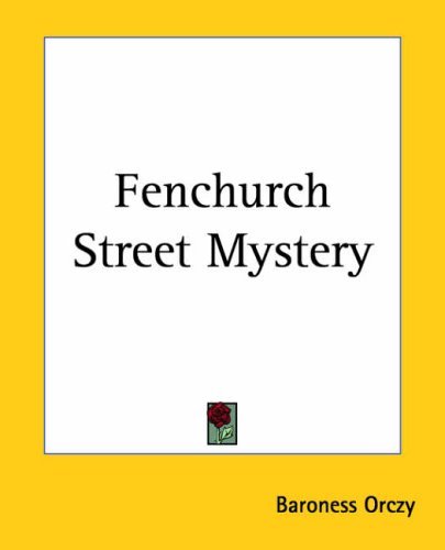 Fenchurch Street Mystery book cover