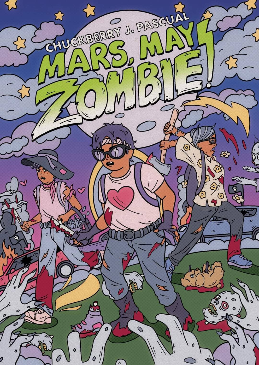 Mars, May Zombie! book cover 1
