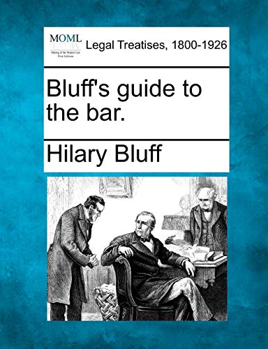Bluff's Guide to the Bar book cover