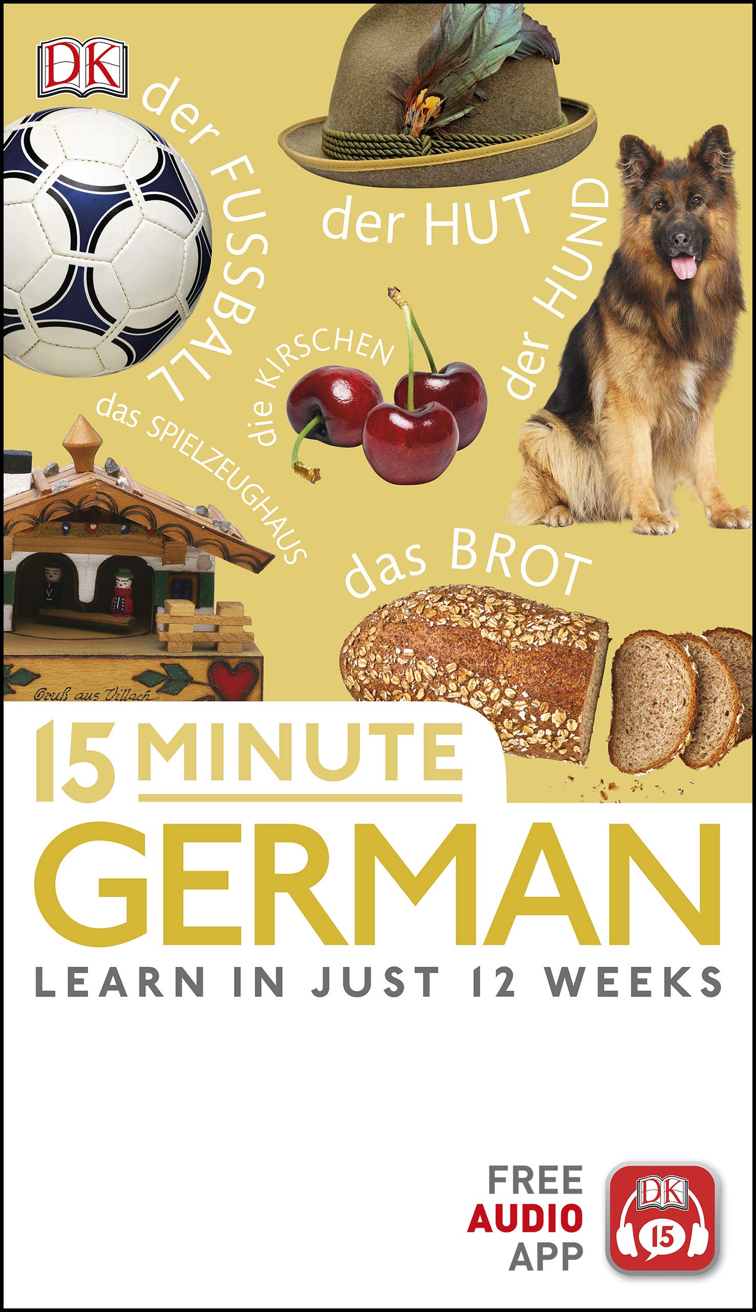 15 Minute German book cover