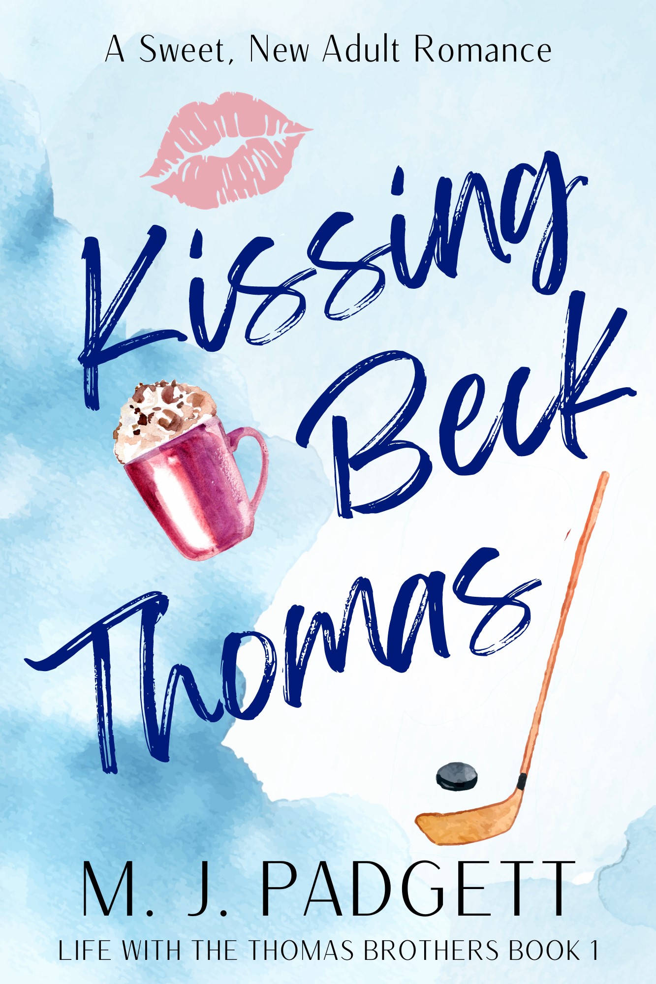 Kissing Beck Thomas book cover