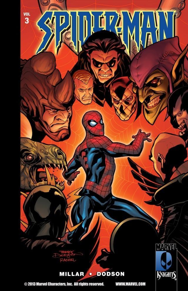 Marvel Knights: Spider-Man (2004) book cover 3