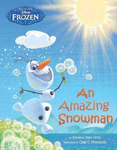 Disney Frozen An Amazing Snowman book cover