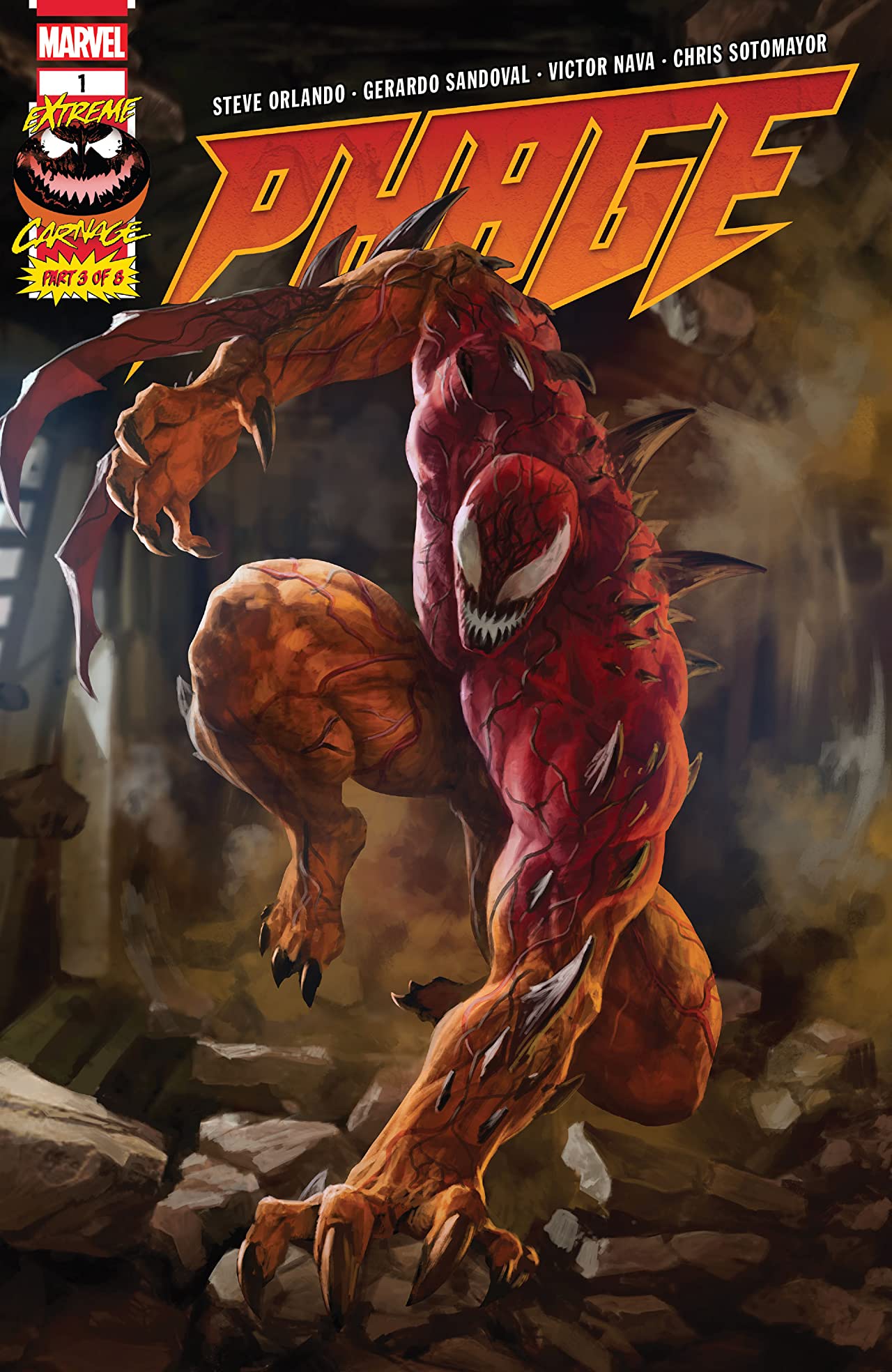 Extreme Carnage book cover 3