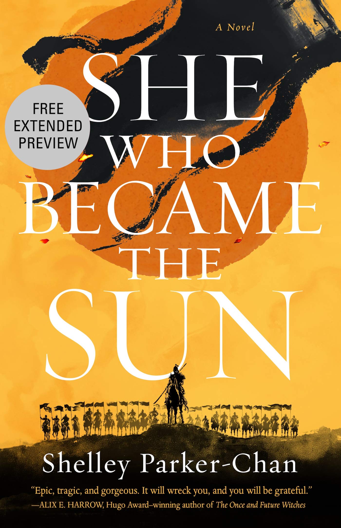 She Who Became the Sun Sneak Peek book cover