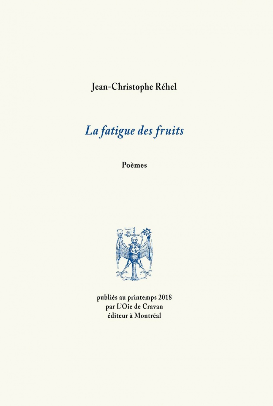 La fatigue des fruits book cover