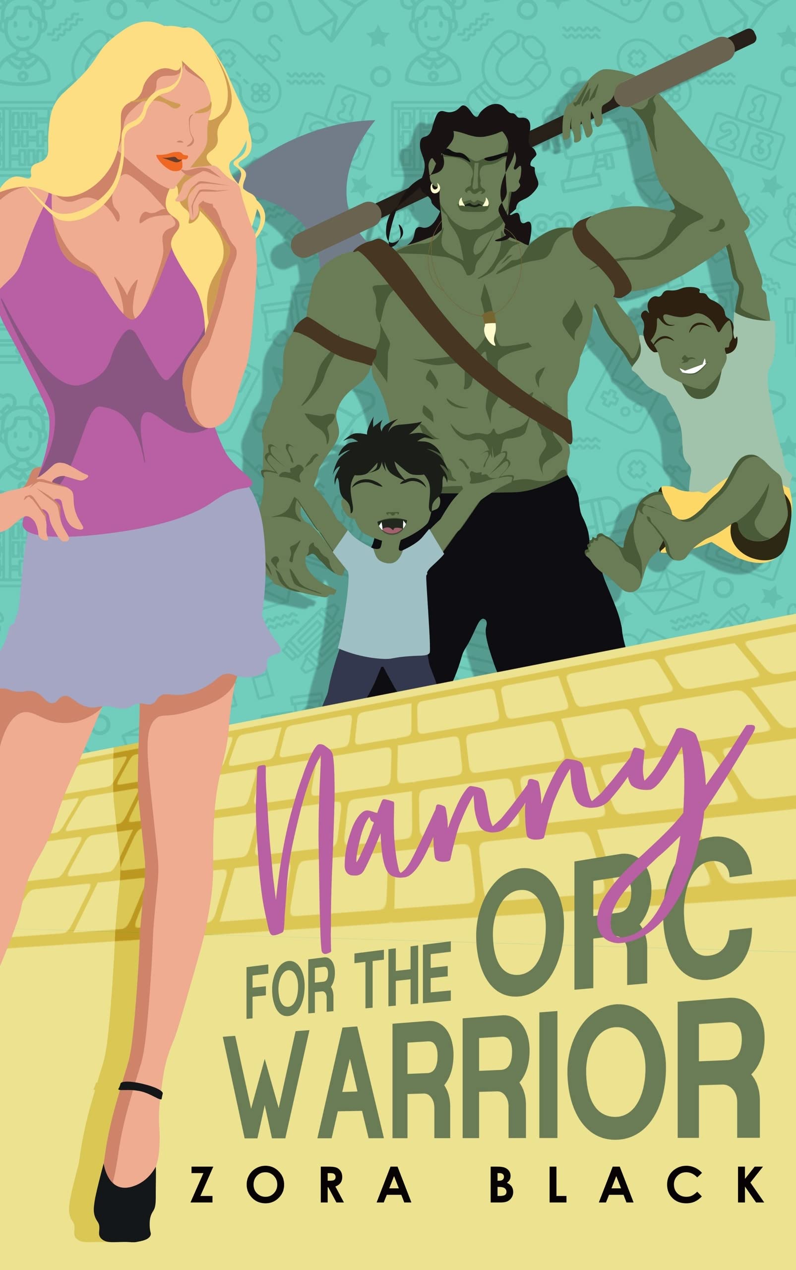 Nanny For The Orc Warrior book cover