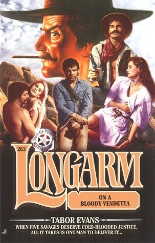 Longarm on a Bloody Vendetta book cover