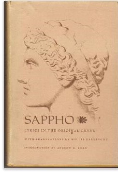 Sappho Lyrics in the Original Greek book cover