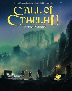Call of Cthulhu Keeper Screen book cover