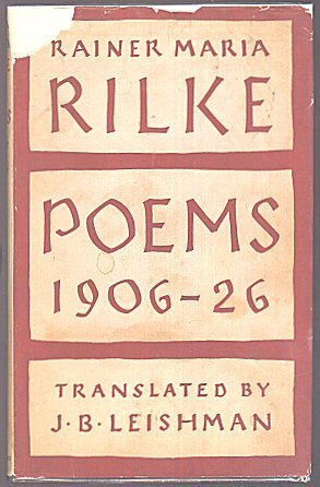 Rainer Maria Rilke book cover