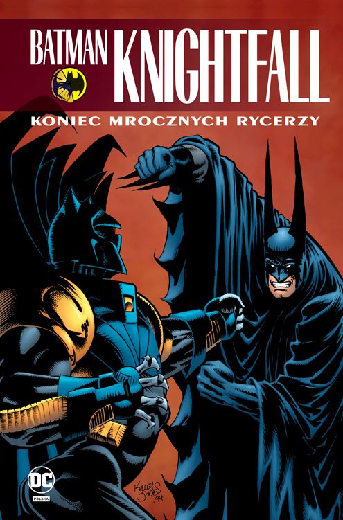 Batman Knightfall book cover