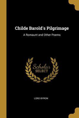 Childe Harold's Pilgrimage book cover