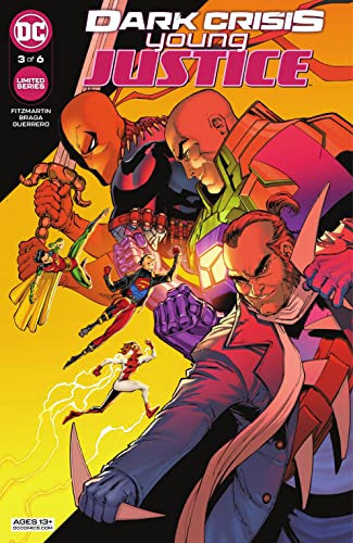Dark Crisis: Young Justice book cover 3