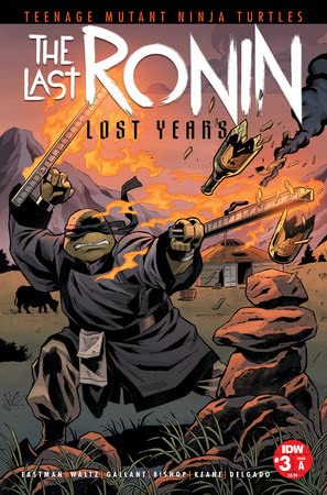 Teenage Mutant Ninja Turtles: The Last Ronin - The Lost Years book cover 3