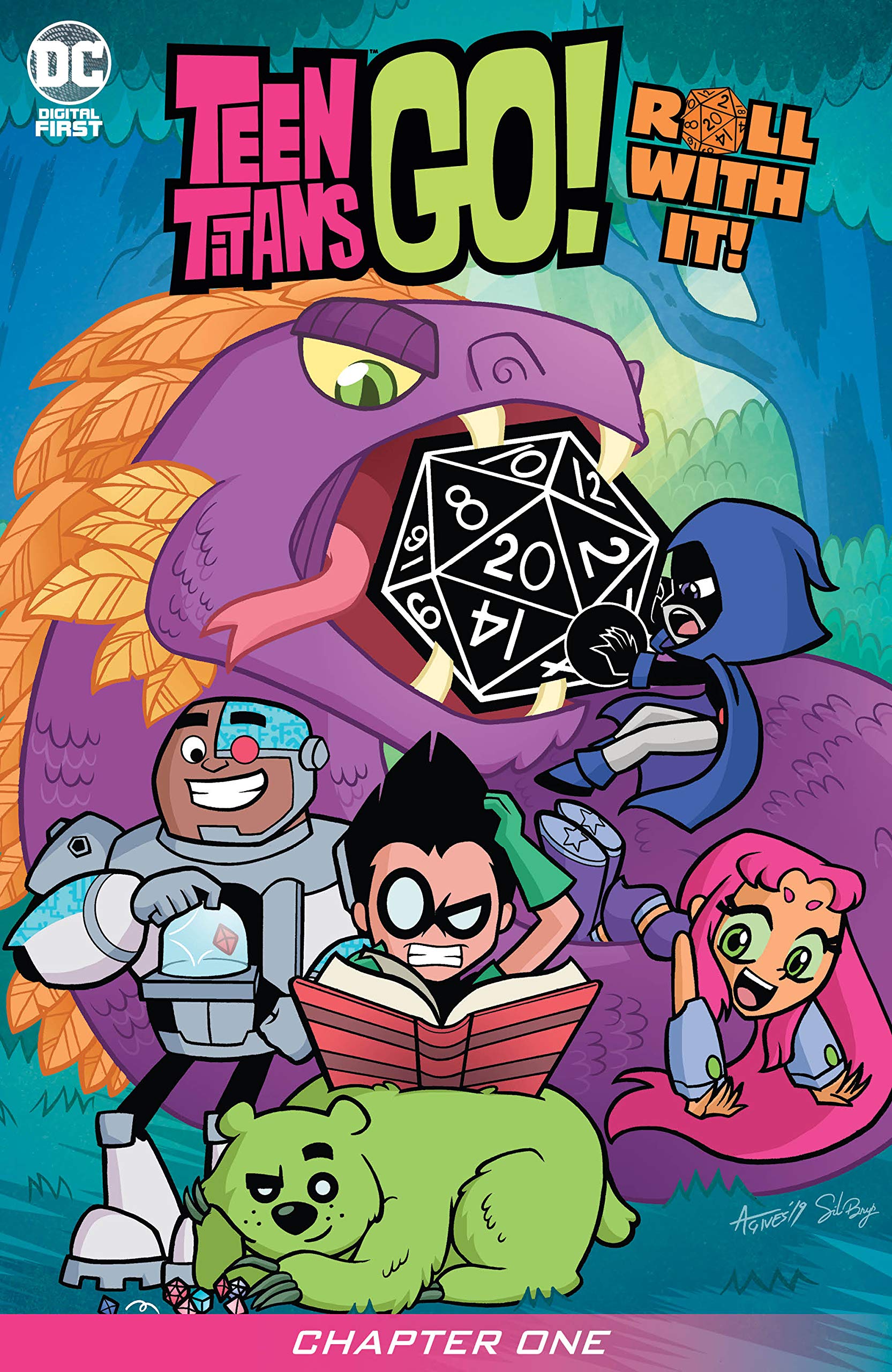 Teen Titans Go! Roll With It! (2020-) book cover 1