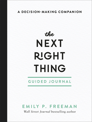The Next Right Thing Guided Journal book cover