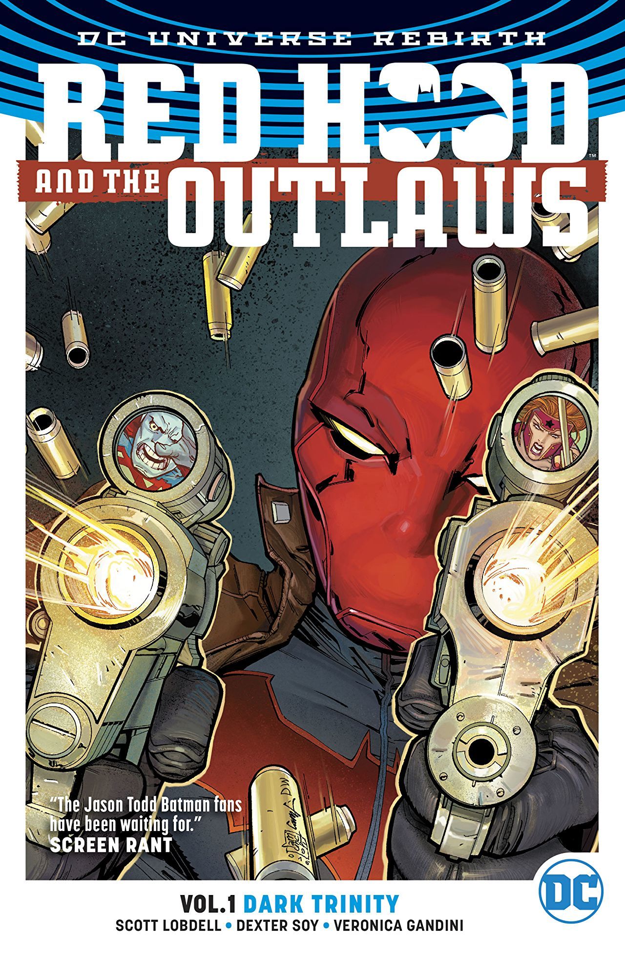 Red Hood and the Outlaws (2016) book cover 1