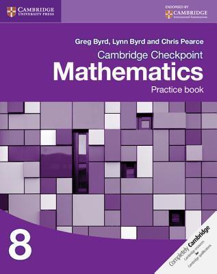Cambridge Checkpoint Mathematics Practice Book 8 book cover