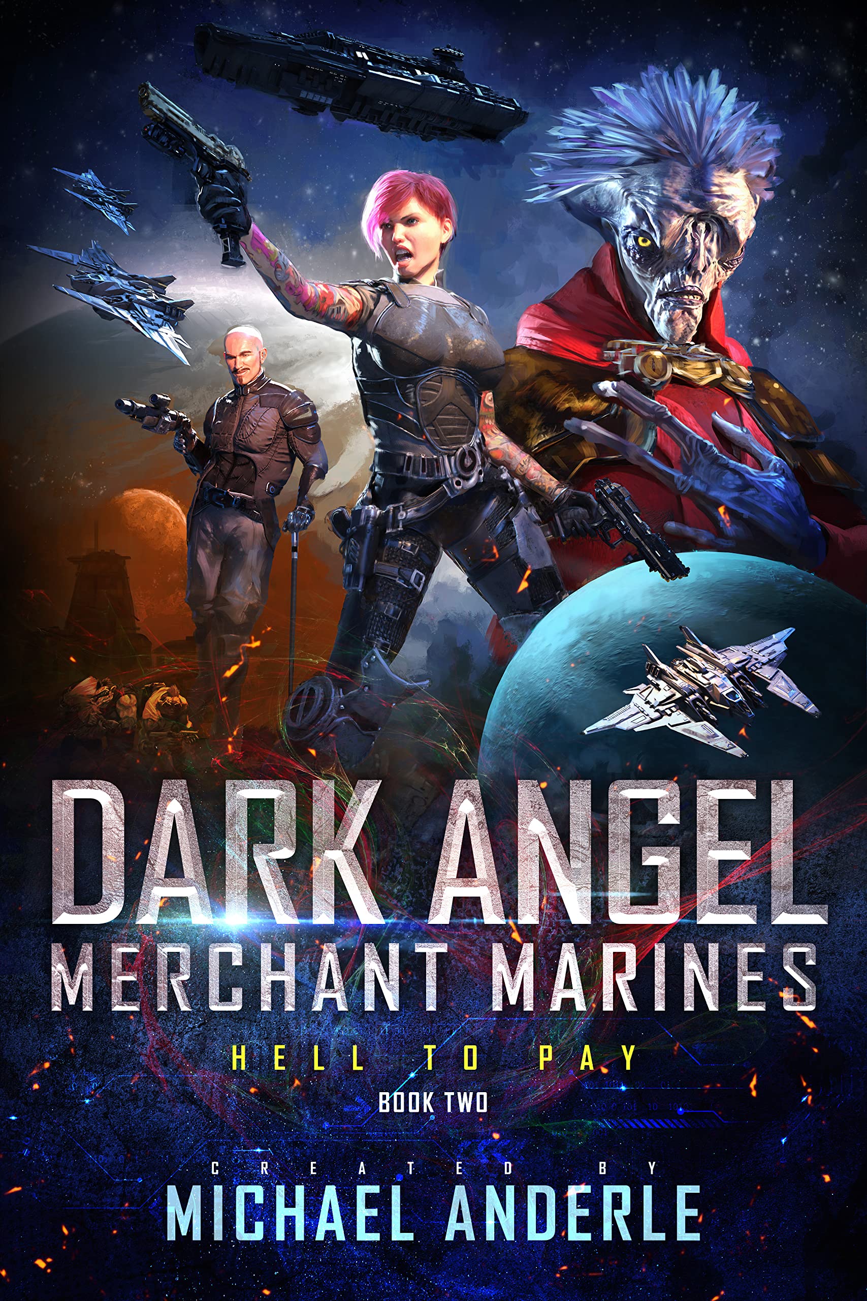 Dark Angel Merchant Marines book cover 2