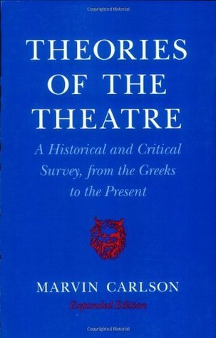 Theories of the Theatre book cover