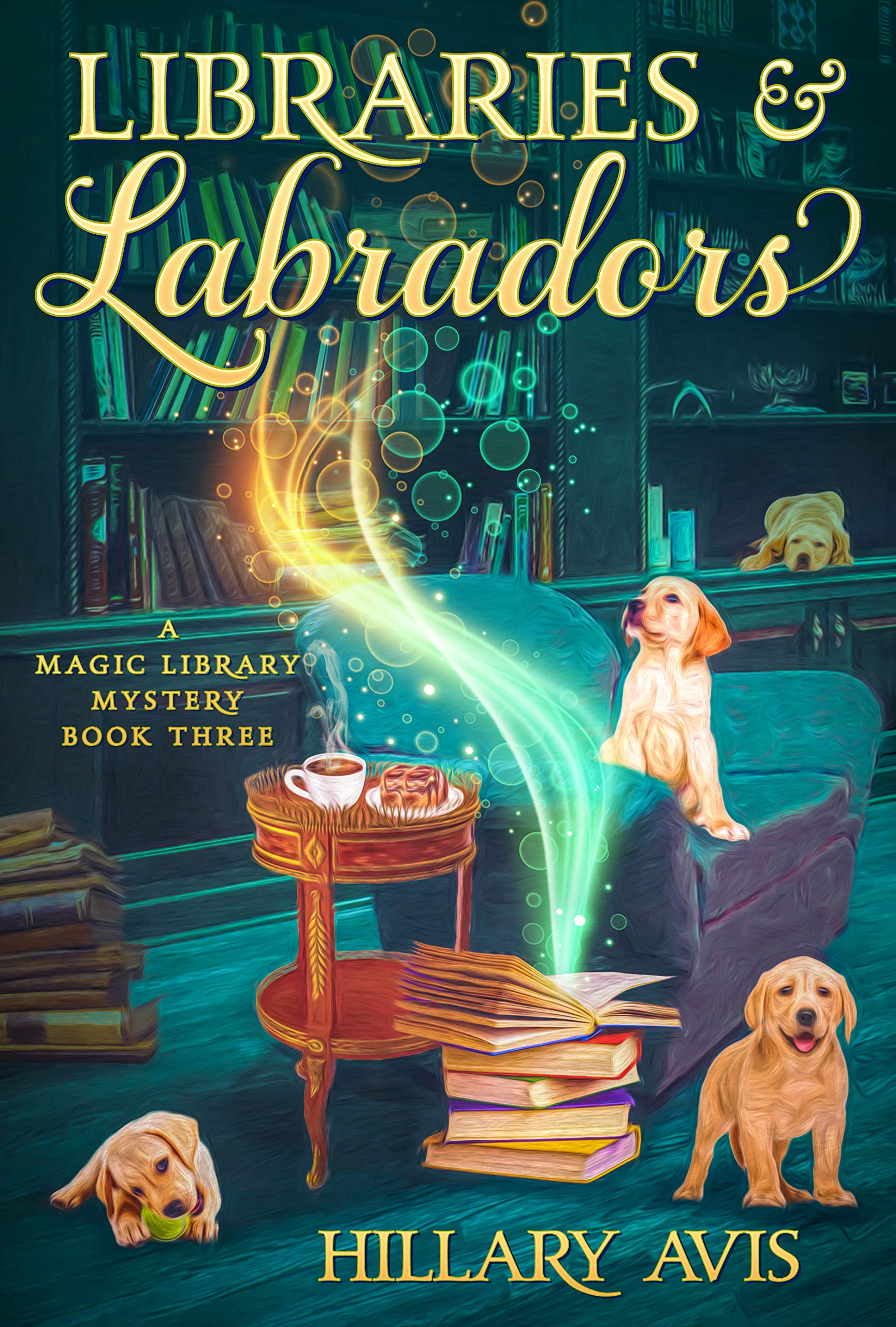 A Magic Library Mystery book cover 3
