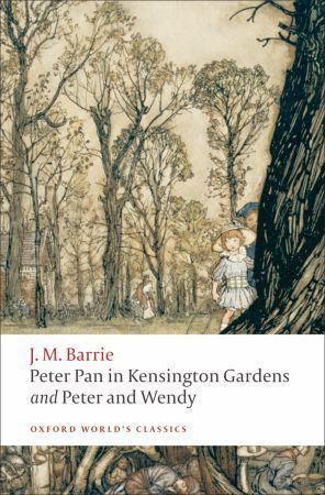 Peter Pan in Kensington Gardens and Peter and Wendy book cover