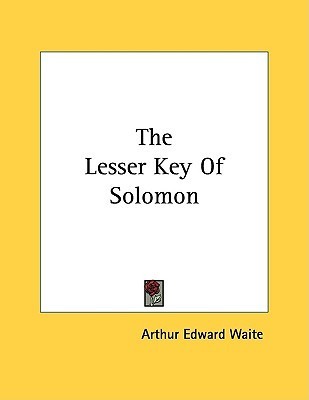The Lesser Key Of Solomon book cover