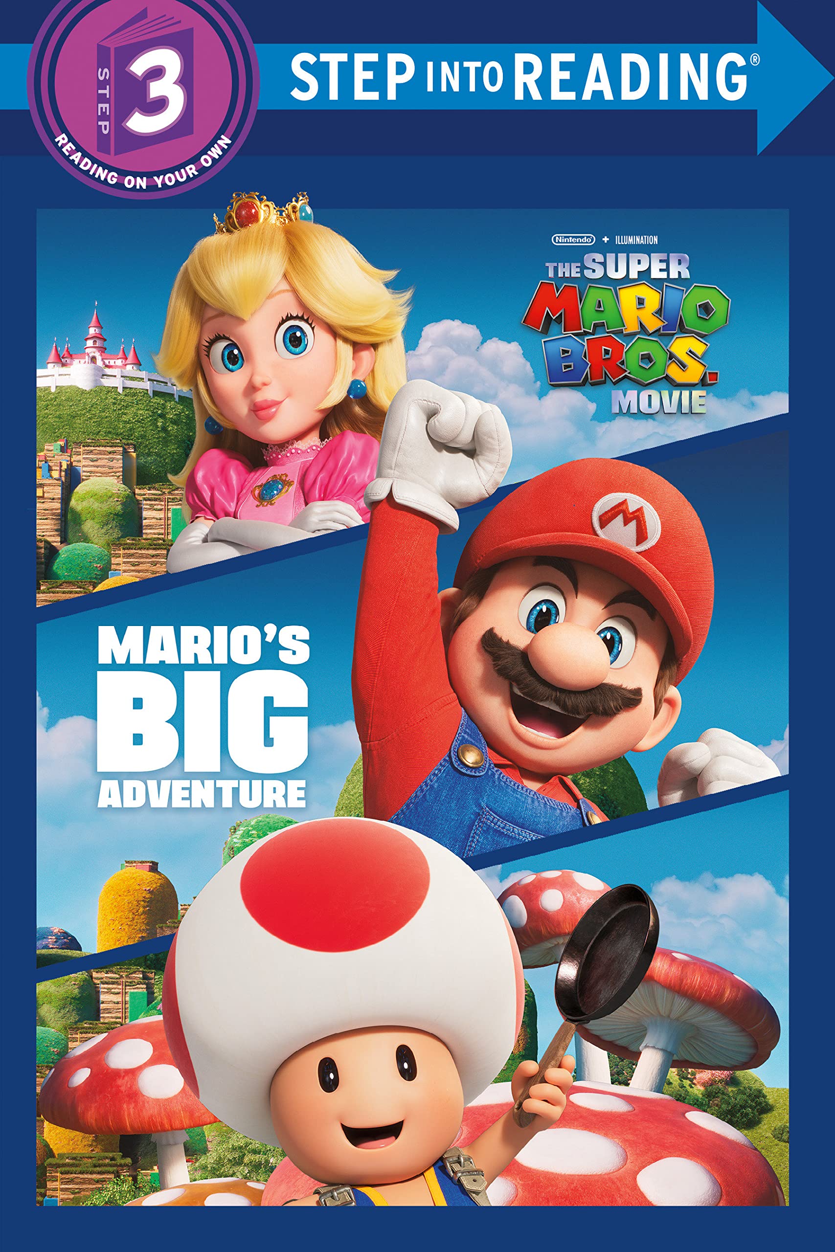 Mario's Big Adventure (Nintendo and Illumination present The Super Mario Bros. Movie) book cover