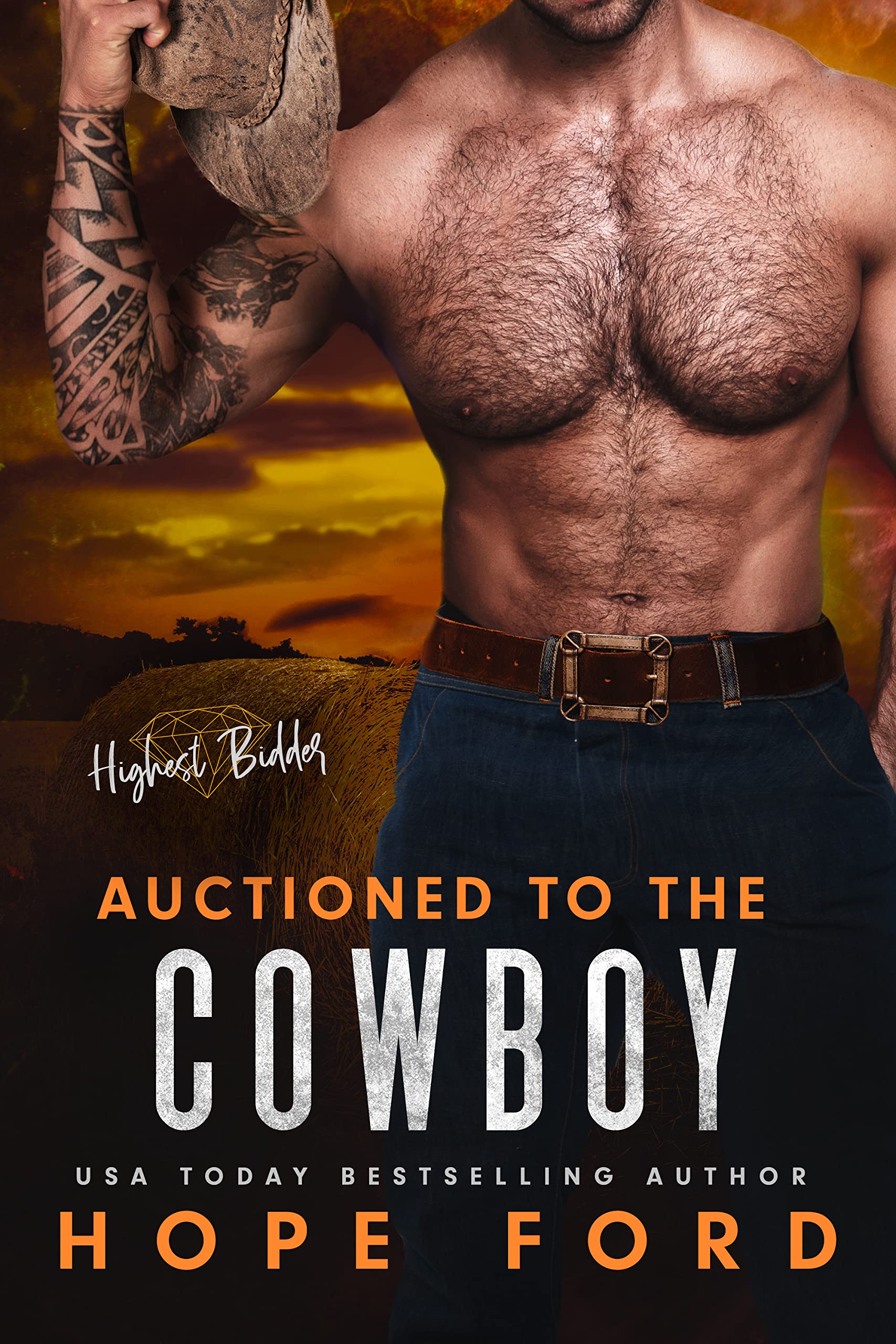 Auctioned to the Cowboy book cover