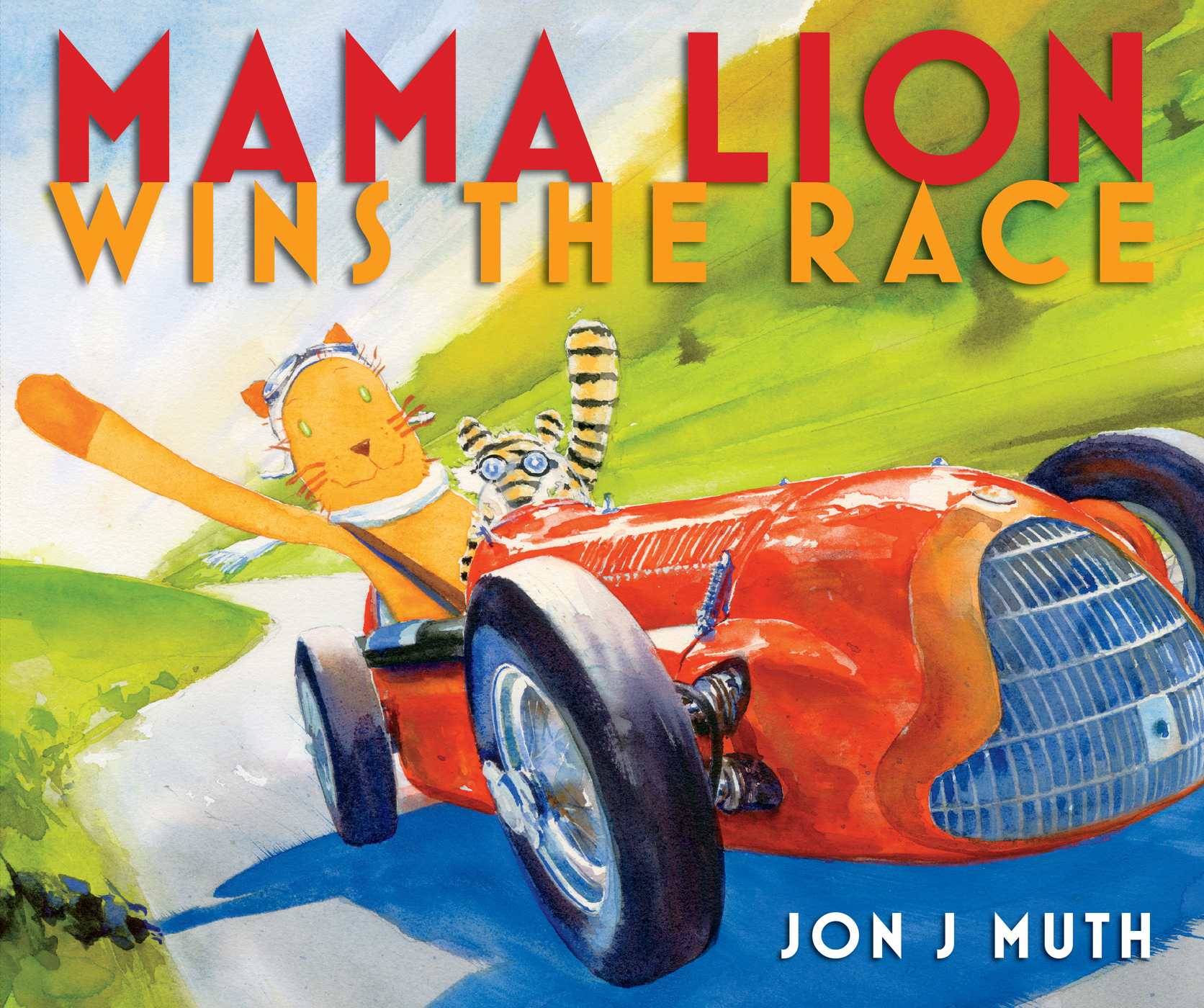 Mama Lion Wins the Race book cover