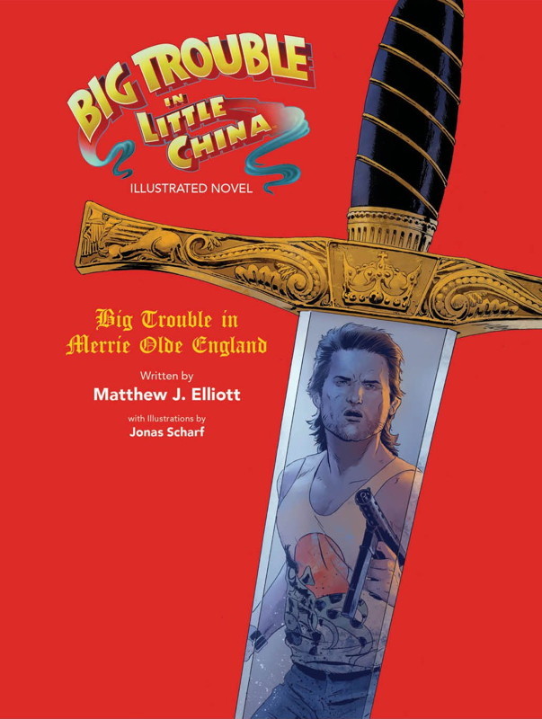 Big Trouble in Little China novels book cover 2