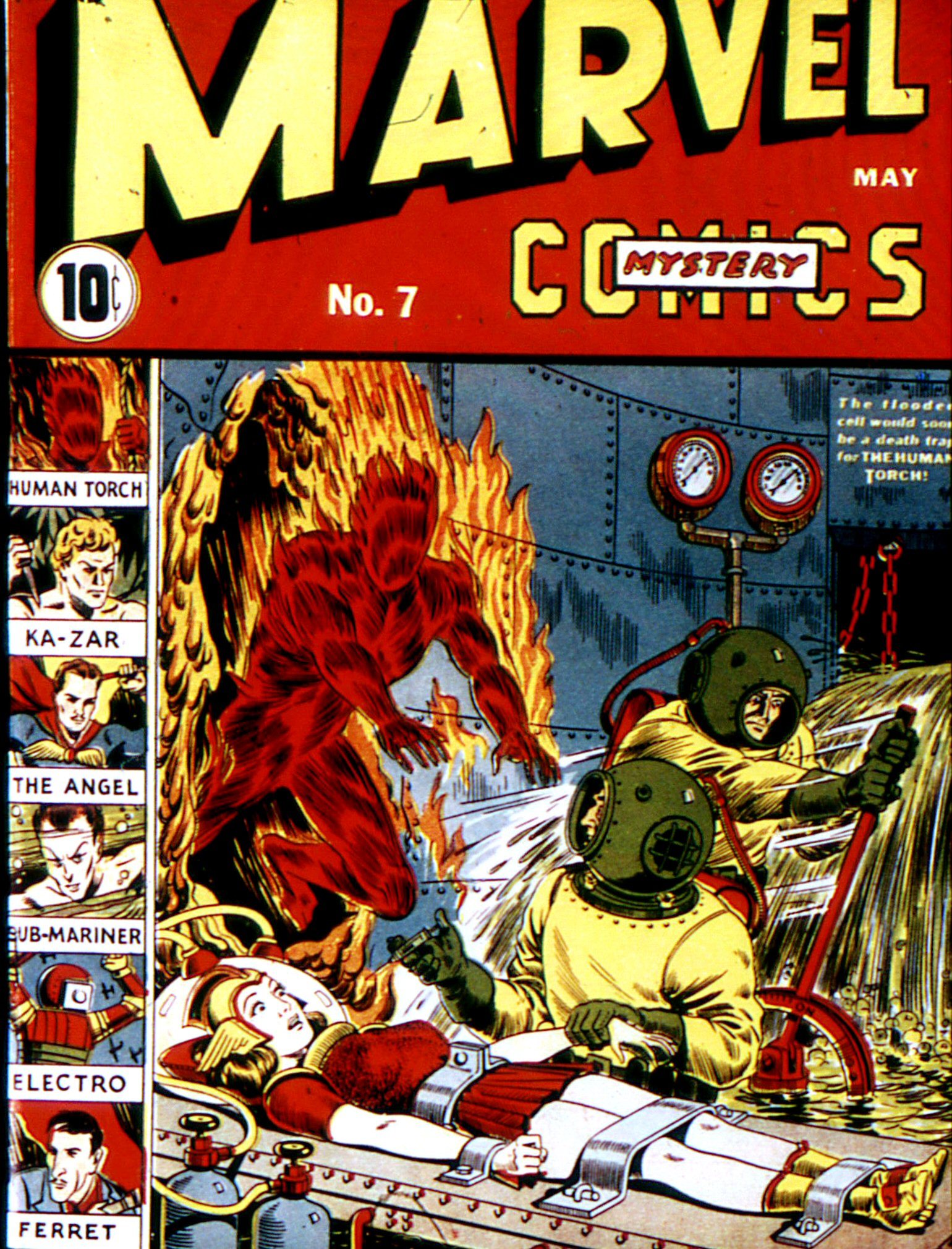 Marvel Mystery Comics #7 book cover