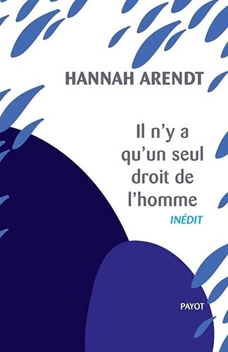 Il n'y a qu'un seul droit de l'homme book cover