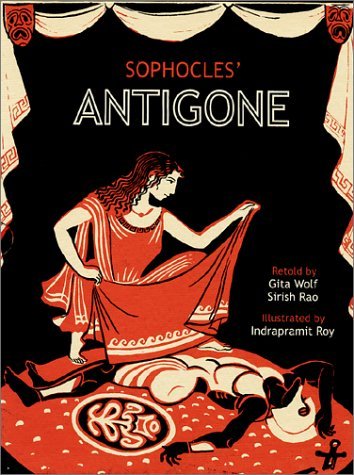 Sophocles' Antigone book cover