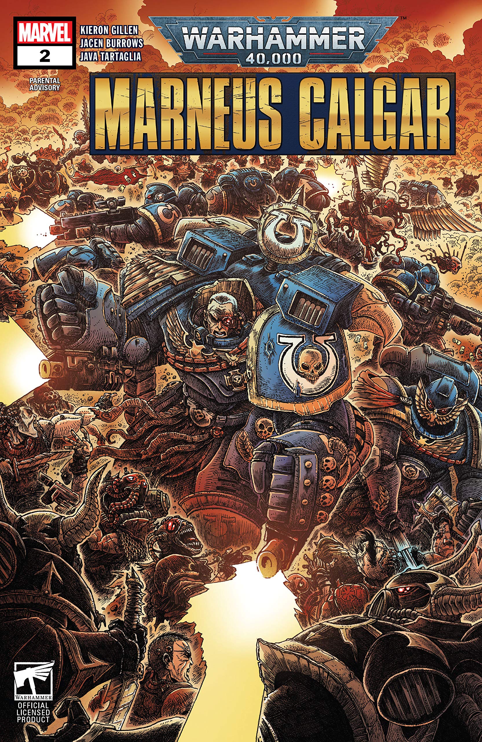 Warhammer 40,000 book cover 2